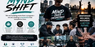 The Mind Shift initiative promotes mentorship, wellness, and opportunity for positive change.