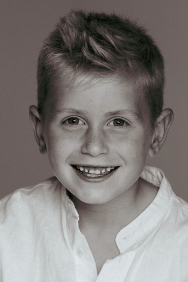 Child portrait photography with studio lighting in Stockport , Manchester