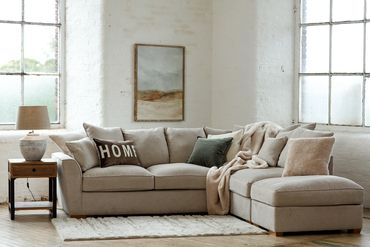 Furniture photography, room sets, natural light, big windows