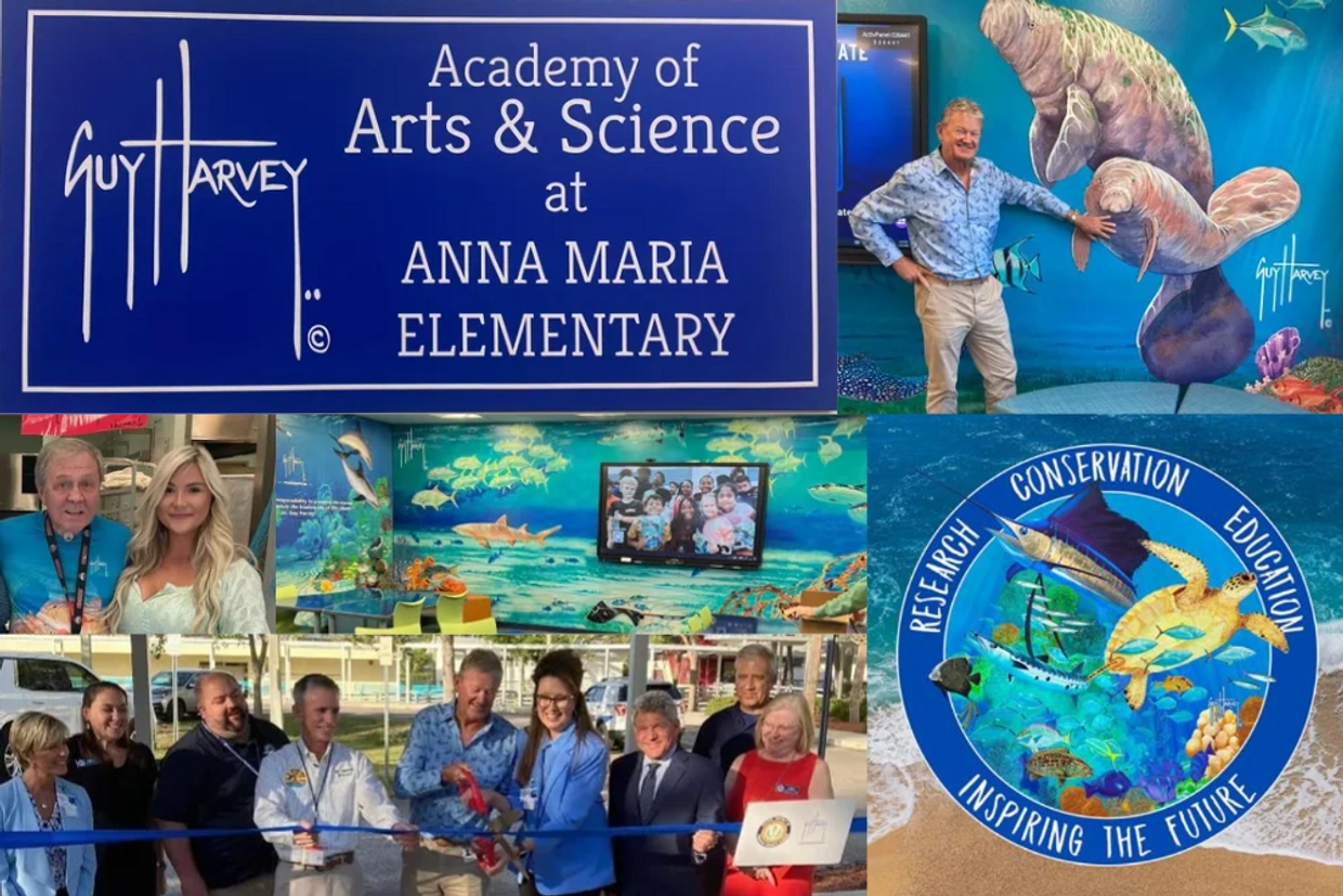 The first-ever Guy Harvey Academy of Arts and Sciences has been officially established at Anna Maria