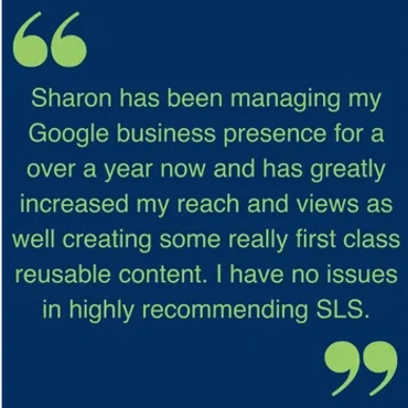 SLS Marketing Consultancy; Testimonial;