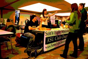 A  club where students may participate in Christian service - oriented activities and projects.