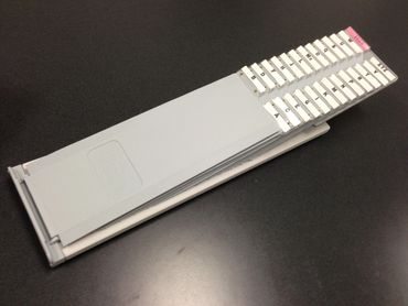 Model 1025 with 25) 10" long alphabet dividers.