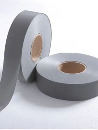 Two roll of reflective tape in silver color