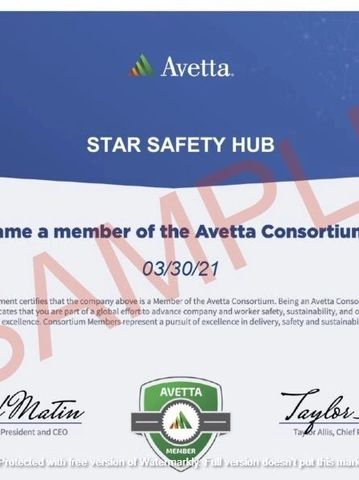 Star safety hub become a member of Avetta a contractor and supplier compliance management system