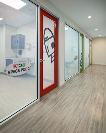 KIDS Urgent Care Exam Room