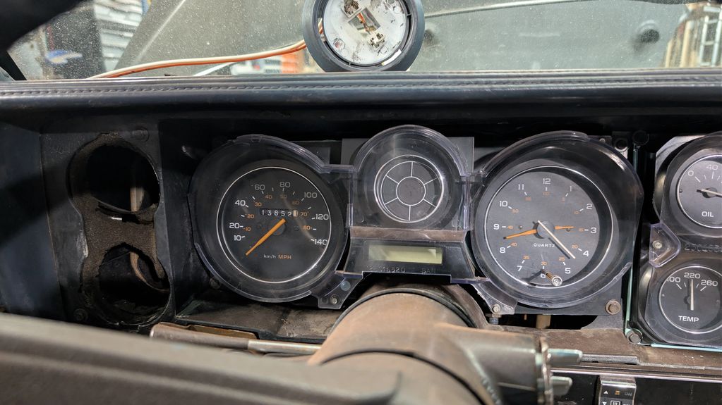 1980's gauge cluster