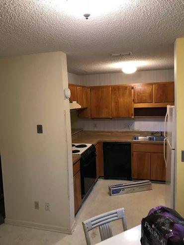 Before kitchen renovation
