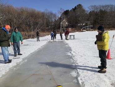 February 24, 2024
Northern Paddle Trail Ice Shuffle board court on Squash Lake