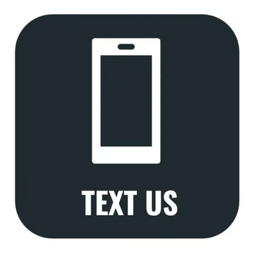 Phone icon with label "text us"