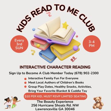 Read, book club, kids who read, Gwinnett county, families who read