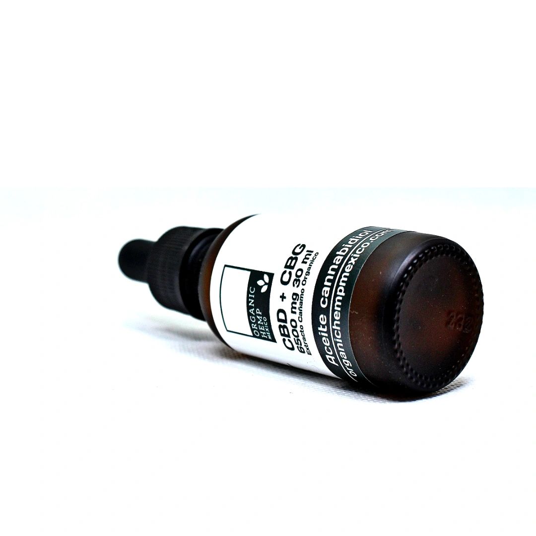 aceite de CBD + CBG organic hemp México