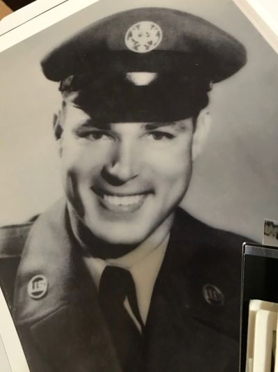 Louis McDaniel Sr. is pictured above in the late 1940's when he served his time in the Vietnam War.
