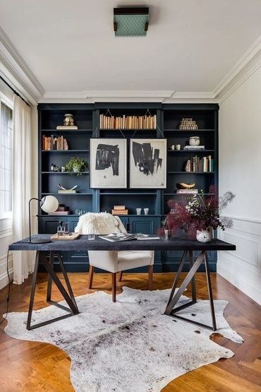 stylish accent book shelf wall and office decor,