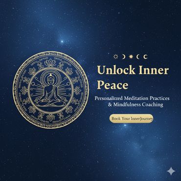 Unlock inner peace with personalized meditation and mindfulness coaching.
