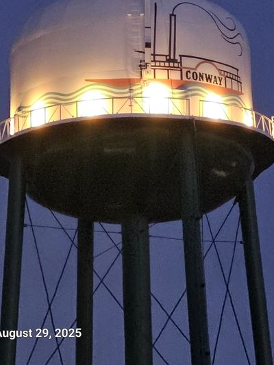 Water Tank Conway SC - Home of The Evergreen Cottage Rental