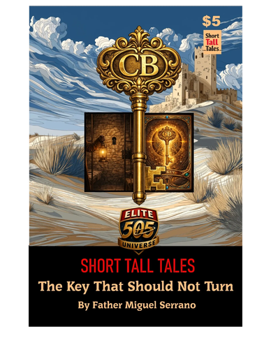 Book cover featuring a golden key and castle illustration.