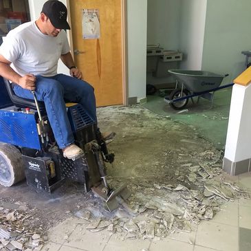 Flooring removal