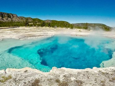Biscuit Basin at Yellowstone