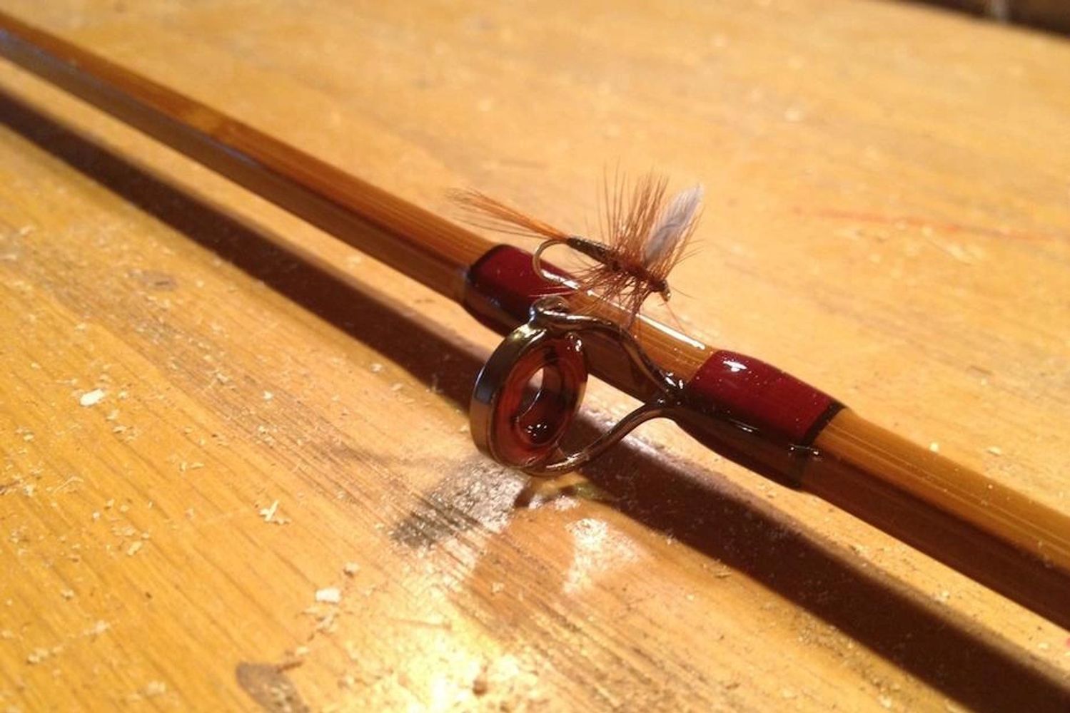 fly on one of my rods