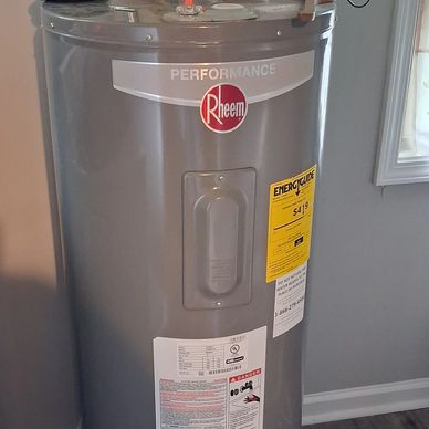 Water heater inspected by Atchley Home Inspections near Lincoln County Tennessee.