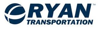 Logo for Ryan Transportation featuring a stylized globe and bold text.