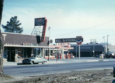 DeYoung's Automotive in the 1970's.