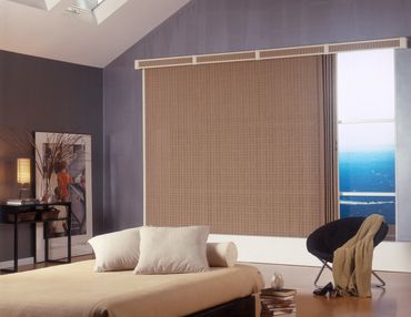 Mandelay Woven Wood Door