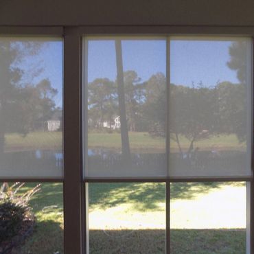 Motorized Exterior Roller Shades