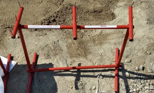 Foldable four bag filler tool, Sand bag filler sand bag sand bags sand bag stations flooding floods