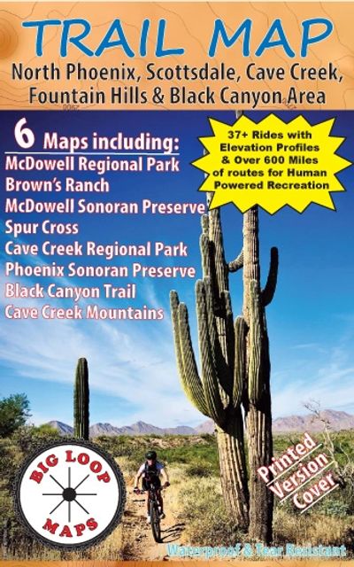 Mountain biking trails in North Phoenix, Scottsdale, Cave Creek, Fountain Hills & Black Canyon AZ