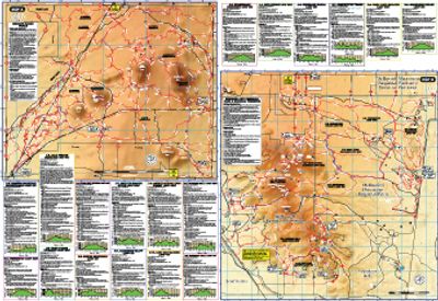 McDowell mountain regional park, Scottsdale Sonoran Preserve and Brown's Ranch trails in Arizona