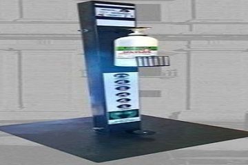 Sanitiser Stand, Stand, foot pedal stand, sanitiser dispenser, sanitiser holder, Dispenser stand