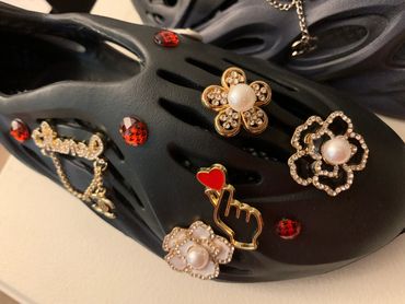 Designer Shoe Charms for Crocs and other suitable shoes. $5.99 each