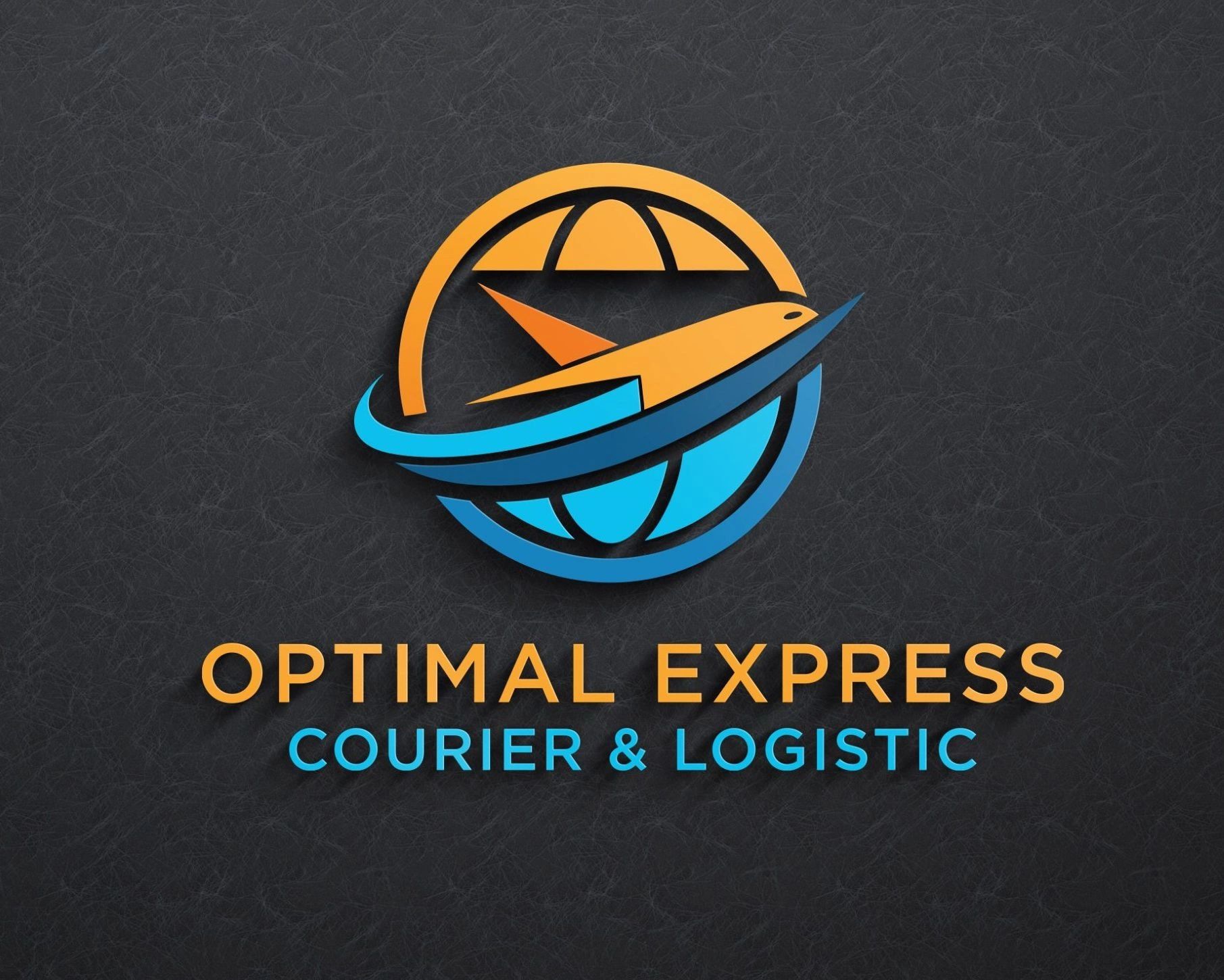 Logo of Optimal Express courier and logistics service.