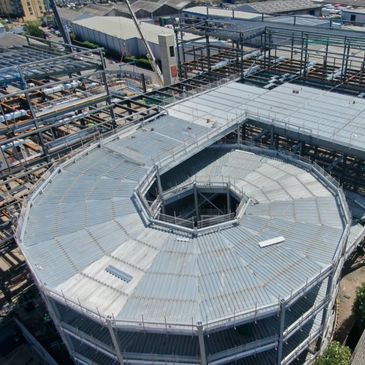 A big metal construction