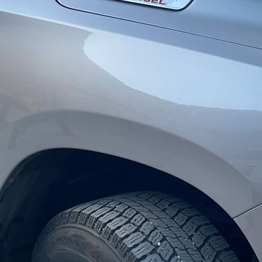 Dodge 1500 front fender repaired