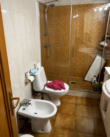 Lavabo y ducha