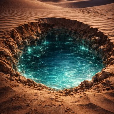 Cronux Vein on Zulmar, desert world in the Cronux universe.