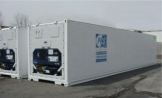 intermodal refrigerated container
