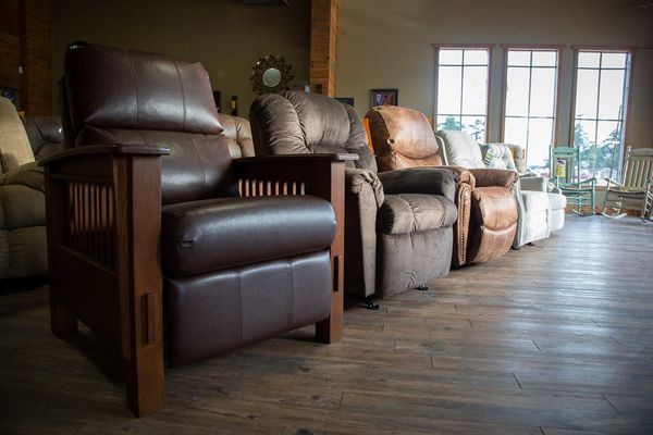 Leather and Microfiber Recliners