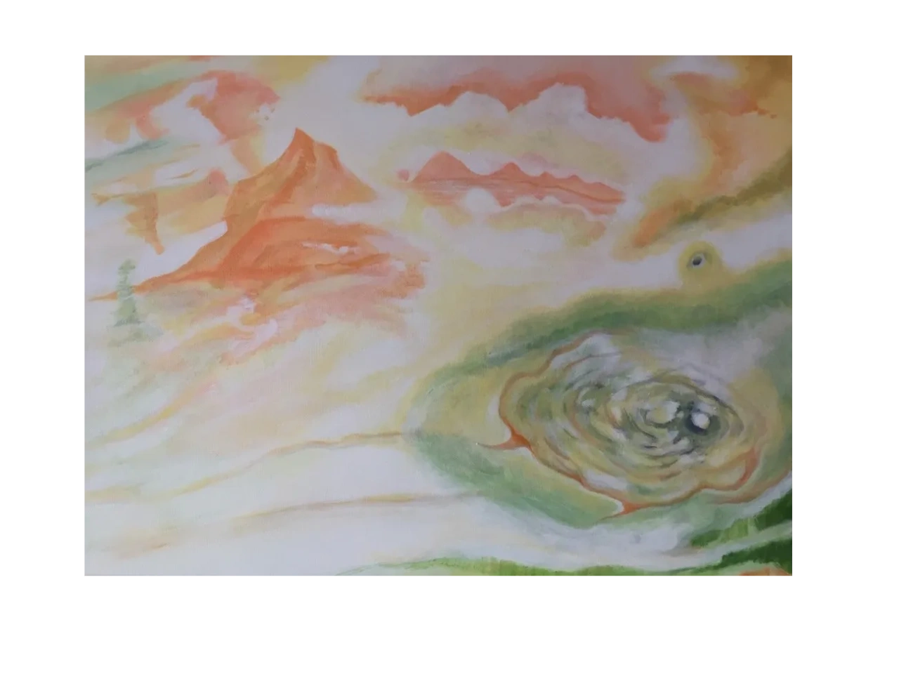 Dream Space 1 Acrylic 18" x 24" 3/2023