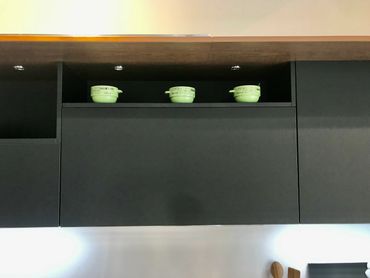 ULTRA BLACK MATTE NANOTECH FINISHED LIFT-UP DOOR