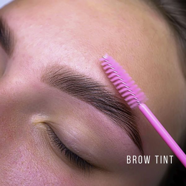 Natural brows perfected with expert shaping.