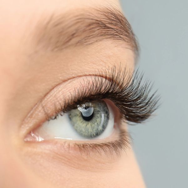 Ghost lash extensions — soft, airy, and wispy lash look at a Jupiter, FL lash studio.