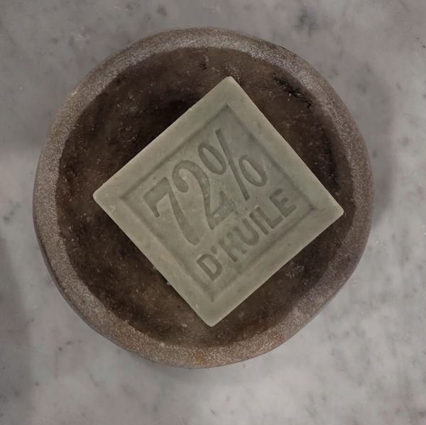Botanical olive oil soap from FARMĀ skincare line — clean, natural beauty from Jupiter Farms.