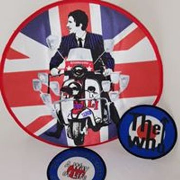 Printed & Embroidered Patches and Badges are available, contact us if you have a design of your own.