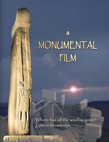 A monumental films with stone