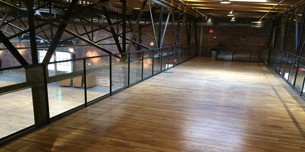 Wood flooring installation, sanding, and refinishing in Knoxville's downtown, Mill and Mine.  