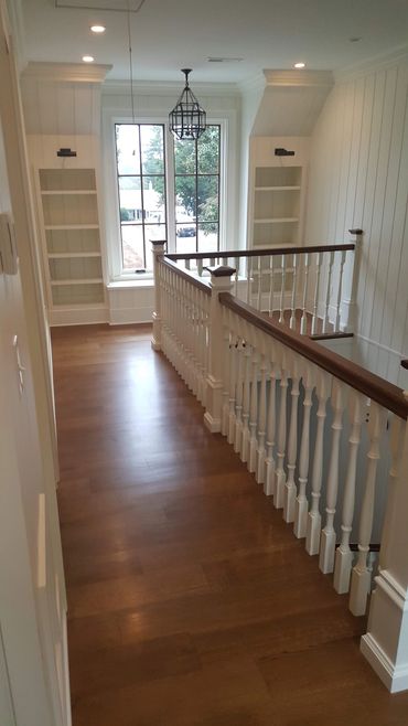 New construction in Farragut, TN with hardwood floors throughout & custom stain and finish.